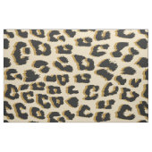 Tissu Empreinte de léopard Tan (Fat Quarter)