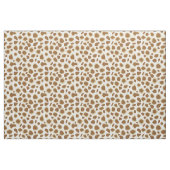 Tissu Empreinte de léopard - Taupe Tan et Blanc (Fat Quarter)