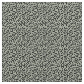 Tissu Empreinte de léopard vert noir (Fermer)