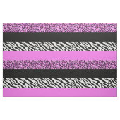 Tissu Empreinte de léopard, Zebra Print, Poster de anima (Fat Quarter)