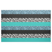 Tissu Empreinte de léopard, Zebra Print, Poster de anima (Fat Quarter)