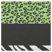 Tissu Empreinte de léopard, Zebra Print, Poster de anima (Fermer)