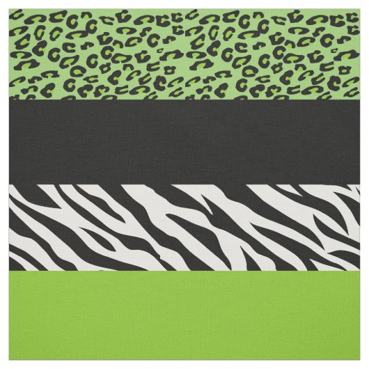 Tissu Empreinte de léopard, Zebra Print, Poster de anima (Échantillon)