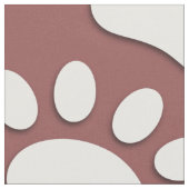 Tissu Empreinte de patte (Fermer)