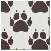 Tissu Empreinte de patte de chat (Fermer)