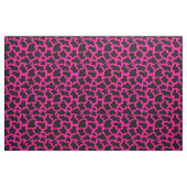Tissu empreinte de vache rose chaude (Fat Quarter)