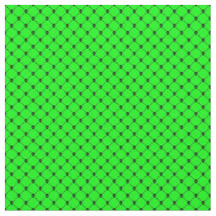 Tissu empreinte du crâne d'halloween vert acide