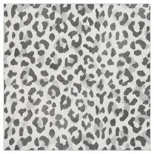 Tissu Empreinte Safari chic de guépard noir et blanc