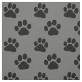 Tissu Empreintes de pattes de chien (Échantillon)