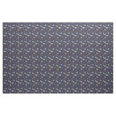 Tissu Empreintes de pattes de chiens et os mignons (Fat Quarter)