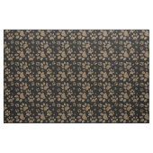Tissu Empreintes de pattes de Leopard Spot (Fat Quarter)