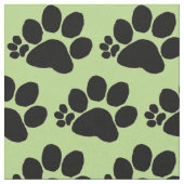 Tissu - Empreintes de pattes polydactyles (Fermer)
