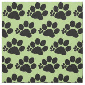 Tissu - Empreintes de pattes polydactyles (Échantillon)