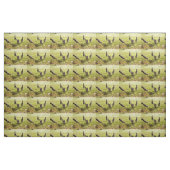 Tissu Emu Chicks Avec Emu Big Foot, (Fat Quarter)