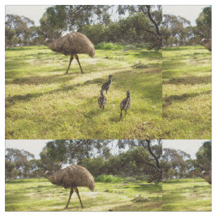 Tissu Emu Neighborhood Watch,