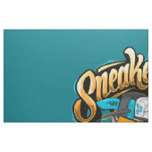 tissu en coton basket cool (Fat Quarter)