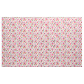 Tissu en coton, fleurs et papillons (Yard)