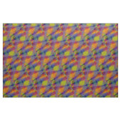 Tissu en coton peigné - Géométrique foncé (Fat Quarter)