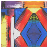 Tissu en coton Pima Abstrait (fermé)