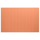 Tissu en coton Polka Jaune Orange par le triage (Fat Quarter)