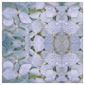 Tissu en cristal blanc d'hortensia (Fermer)