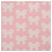 Tissu en dentelle rose et blanche (Échantillon)
