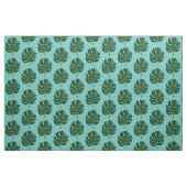 Tissu en feuille de palmier tropical d'impression (Fat Quarter)