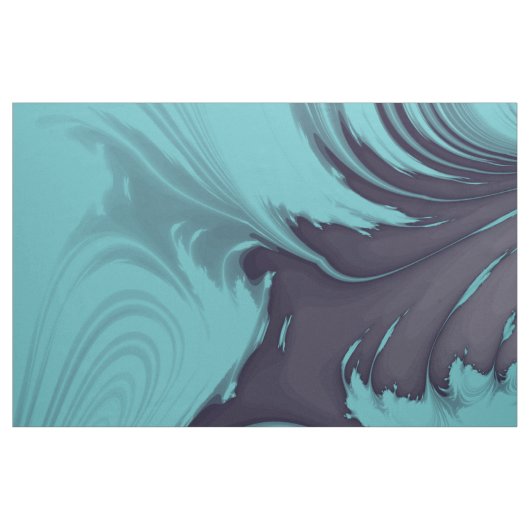 Tissu en marbre turquoise (Yard)