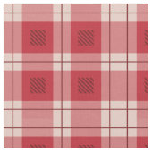 Tissu en plaid rouge classique (Fermer)