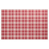 Tissu en plaid rouge classique (Fat Quarter)