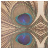 Tissu en plumes de paon (Fermer)