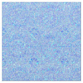 Tissu en polyester bleu Paisley (Détail)