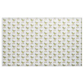 Tissu en polyester d'oiseaux jaunes (60 po de larg (Yard)