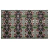 Tissu en popeline de polyester miroir de chaton mi (Fat Quarter)