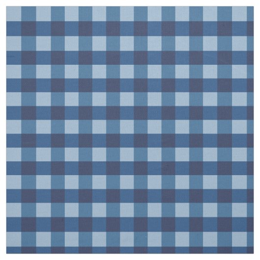 Tissu En vichy bleu (Échantillon)