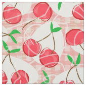 Tissu En vichy cerise (Échantillon)