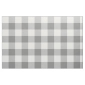 Tissu En vichy Motif gris charbon (Fat Quarter)