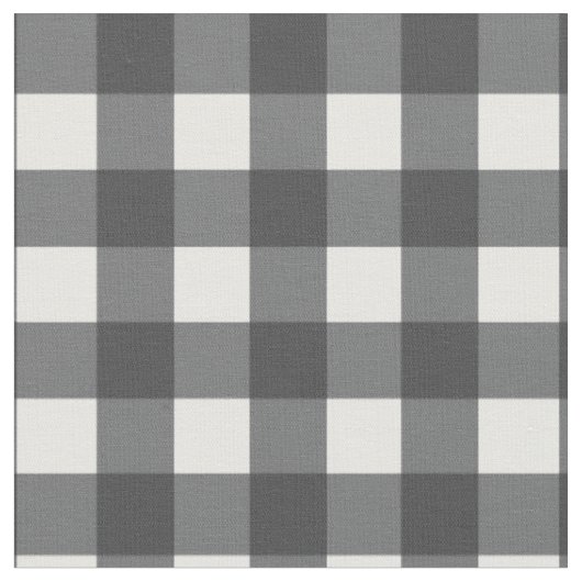 Tissu En vichy noir et blanc (Fermer)