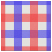 Tissu En vichy Rouge Et Bleu (Fermer)