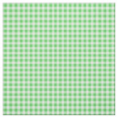 Tissu En vichy verte simple (Échantillon)