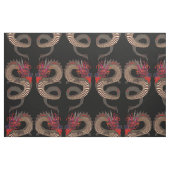 Tissu encre dragon (Fat Quarter)