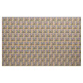 tissu enfant motif renard d'automne (Yard)