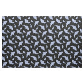 Tissu Enfants mignons de requin noir (Fat Quarter)