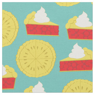 Tissu Enfants Tarte aux Cerises Nourriture Mignonne Nurs