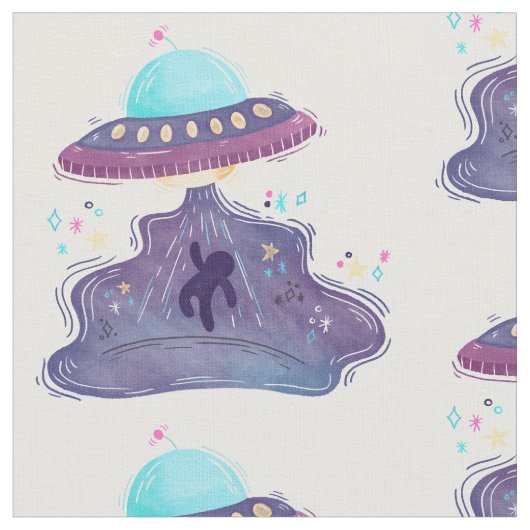 Tissu enlèvement d'aliens (Fermer)