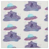 Tissu enlèvement d'aliens (Échantillon)