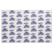Tissu enlèvement d'aliens (Fat Quarter)