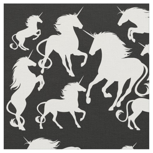 Tissu ensemble de licornes (Fermer)