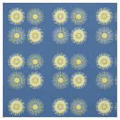 Tissu ensoleillé de conception des soleils (Échantillon)