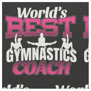 Tissu Entraîneur mondial de gymnastique féminine